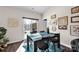 Inviting dining room with sliding glass doors and backyard views at 2324 Lanza Dr, Charlotte, NC 28215
