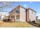 Home's side exterior showcasing landscaping, porch and fence line at 3008 Semmes Ln, Indian Trail, NC 28079