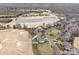 Overhead view showcasing the property's location near Longview Amenities including a lake and golf course at 314 Royal Crescent Ln, Waxhaw, NC 28173