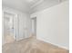 Neutral bedroom featuring doorways leading to other rooms in the home at 3215 Isenhour St, Charlotte, NC 28206