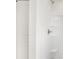 A clean shower area has easy-to-reach fixtures and built-in shelving at 3215 Isenhour St, Charlotte, NC 28206