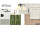 Selection of bathroom finishes showing cabinets, flooring, and fixtures, creating a modern design at 44401 Us 52 N Hwy, Richfield, NC 28137