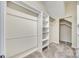 Spacious walk-in closet with custom shelving for optimal storage and organization at 565 Sugar Tree Dr, Rock Hill, SC 29732