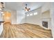 Bright and airy living room with a fireplace, and open layout at 565 Sugar Tree Dr, Rock Hill, SC 29732