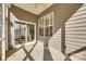 Open patio area with sliding glass doors and siding at 565 Sugar Tree Dr, Rock Hill, SC 29732