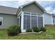 A view of the sun room in the backyard at 822 Wisteria Way, Salisbury, NC 28146