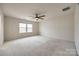Spacious bedroom includes a ceiling fan and natural light at 844 Braddock Way, Fort Mill, SC 29715