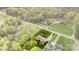 An overhead image that features the location of the home and its large yard at 1335 Blacksnake Rd, Stanley, NC 28164