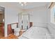 Bathroom featuring a large tub, shower and toilet at 136 Coble Ave, Albemarle, NC 28001