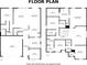 Floor plan featuring approximate dimensions and layouts for a two-story home at 15119 Oleander Dr, Charlotte, NC 28278