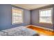 Bedroom with hardwood floors, neutral paint and natural light at 204 Julia Ave, Belmont, NC 28012
