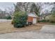 A detached one car garage with a driveway at 204 Julia Ave, Belmont, NC 28012