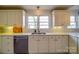 Classic kitchen with stainless appliances, stone countertops and white cabinetry at 204 Julia Ave, Belmont, NC 28012
