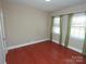 Bedroom filled with natural light and hardwood floors at 2046 Cartier Way, Charlotte, NC 28208