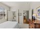 Bedroom with ensuite bathroom and kitchen access at 2251 Selwyn Ave # 201, Charlotte, NC 28207