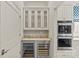 Kitchen includes wine coolers and double ovens at 2251 Selwyn Ave # 201, Charlotte, NC 28207