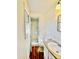 Bright bathroom with shower, toilet, vanity, and window at 2604 Oxford Cir, Lancaster, SC 29720