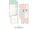 Detailed floor plan of a two-story home layout, showcasing room dimensions and layout of both floors at 3512 Auburn Curb Rd, Charlotte, NC 28217