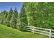 Lush green lawn is enclosed by a classic white picket fence, offering privacy at 530 Pate Dr, Fort Mill, SC 29715