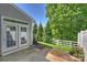 Backyard patio offers a spot for relaxation and features a privacy fence at 530 Pate Dr, Fort Mill, SC 29715