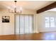 Inviting living room with lots of natural light and modern light fixtures at 719 Washington St, Cramerton, NC 28032