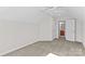 Cozy bedroom with a view into the bathroom at 109 Gannett Dr, Mooresville, NC 28117