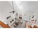 Open-concept living room featuring a fireplace and natural light at 109 Gannett Dr, Mooresville, NC 28117