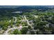 An aerial view shows the property nestled within a lush, green, established neighborhood at 1125 Mcdow Dr, Rock Hill, SC 29732