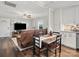 Open floor plan with dining area that flows into a living room perfect for gatherings at 125 Ashe St, Gastonia, NC 28056