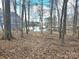 Scenic lake view, highlighting the serene waterfront setting amidst natural surroundings and upscale homes at 140 Sanford Ln, Badin Lake, NC 28127