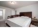 Spacious bedroom featuring a large bed with a nightstand on each side of the bed at 1587 Berkshire Dr, Newton, NC 28658
