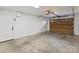 Spacious two-car garage with automatic door opener and side entry door at 2004 Lombardy Cir, Charlotte, NC 28203