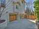 Spacious two car garage and driveway at 2004 Lombardy Cir, Charlotte, NC 28203