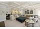 Open-concept living room with seamless transition to kitchen and dining, perfect for entertaining guests at 2004 Lombardy Cir, Charlotte, NC 28203