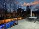 Relaxing outdoor patio with dining area, lounge area and pool view at 2004 Lombardy Cir, Charlotte, NC 28203