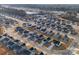 Aerial view of neighborhood with many single Gathering homes at 239 Damask Dr, Lancaster, SC 29720