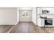 Bright dining area featuring hardwood floors and natural light with white accents at 345 Briar Creek Rd, Gastonia, NC 28056