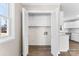 Laundry room with storage cabinets and washer/dryer hookups at 345 Briar Creek Rd, Gastonia, NC 28056