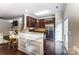 Kitchen boasts stainless steel appliances, granite countertops, and a breakfast bar at 4224 Park South Station Blvd, Charlotte, NC 28210