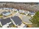 Aerial view of a well-planned neighborhood with tree-lined streets and meticulously landscaped homes at 5041 Wakehurst St, Kannapolis, NC 28081
