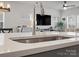 Modern kitchen with stainless steel faucet and sink at 518 Palmarosa St, Fort Mill, SC 29715