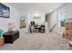 Versatile loft space with carpeting, perfect for a home office or entertainment area at 518 Palmarosa St, Fort Mill, SC 29715