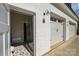 Exterior view of garage with bathroom suite accessible from outside at 9260 Ahavah Ln, Indian Trail, NC 28079