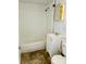 Bathroom features a vanity sink, medicine cabinet, shower and toilet at 981 15Th St # 16, Lancaster, SC 29720
