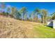 Beautiful backyard showing the natural landscape and partial view of the house at 1076 Westminster Dr, Lancaster, SC 29720