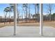 View of the backyard overlooking the fairway at 134 Montgomery Pl # 708, Mount Gilead, NC 27306