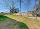 Large fenced-in backyard with mature trees at 1467 Centennial Dr, Rock Hill, SC 29732