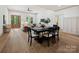 Inviting dining room and living room with hardwood floors, great natural light, and stylish furniture at 1467 Centennial Dr, Rock Hill, SC 29732