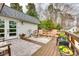 Charming deck area with comfortable seating, ideal for relaxing and enjoying the outdoors in style at 16137 Tana Tea Cir, Tega Cay, SC 29708