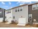 Modern townhome exteriors with two-car garages and coordinated siding colors at 2013 Near Point Rd # 20, Charlotte, NC 28208